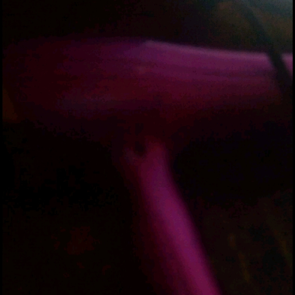 Purple hairdryer